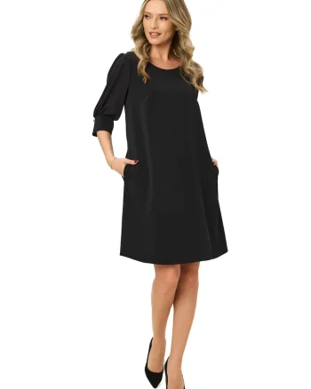Rochie lejera cu buzunare laterale Eleonor