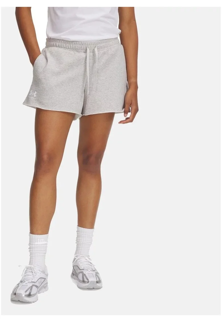 Pantaloni scurti de trening, cu talie elastica Rival Terry