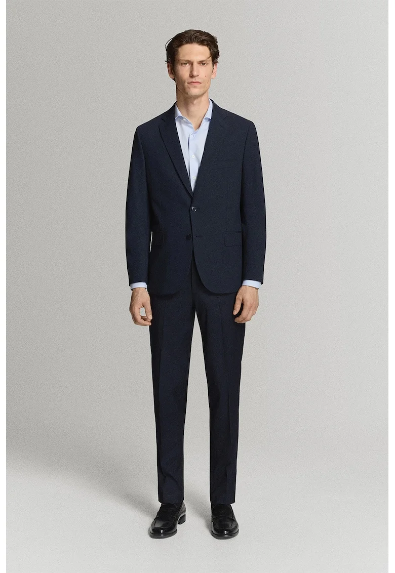 Camasa slim-fit din bumbac, Albastru lavanda
