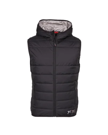 Vesta barbateasca,  Poliester, Negru,