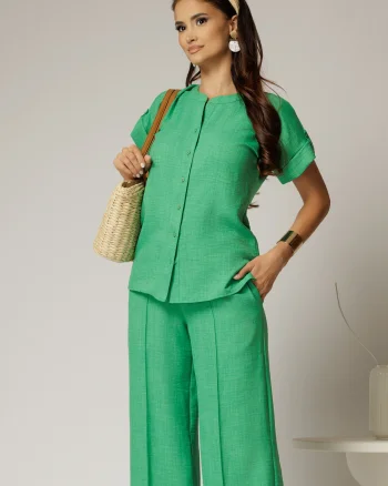 Bluza DY Fashion de vara tip camasa cu guer tip tunica