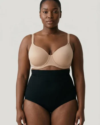 Slip Modelator Premium cu Talie Inalta pentru Abdomen si Talie, 53602, negru