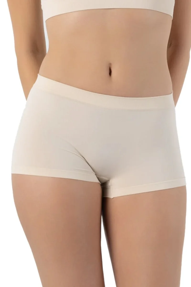Chiloti Tip Boxer Fara Cusaturi, 53607, bej
