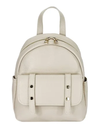 Rucsac bej din piele naturala 2079 127
