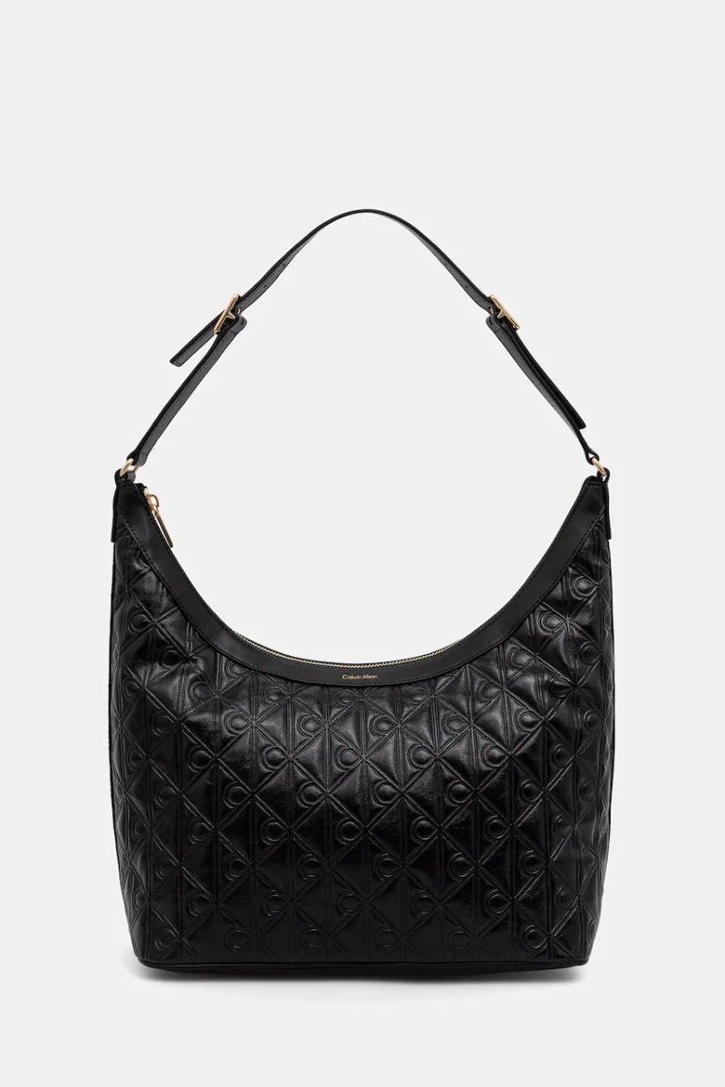 Calvin Klein hobo bag pentru femei cu imitație de piele