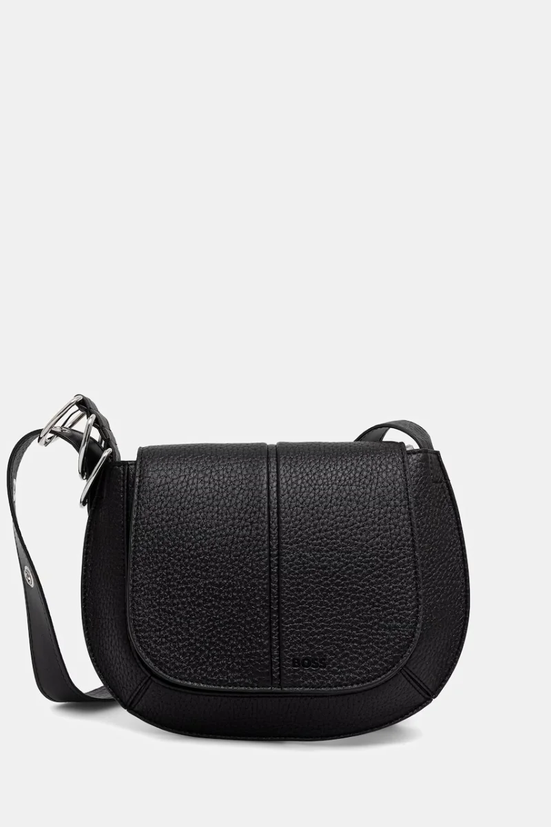 BOSS geantă crossbody pentru femei cu imitație de piele CLARICE SADDLE