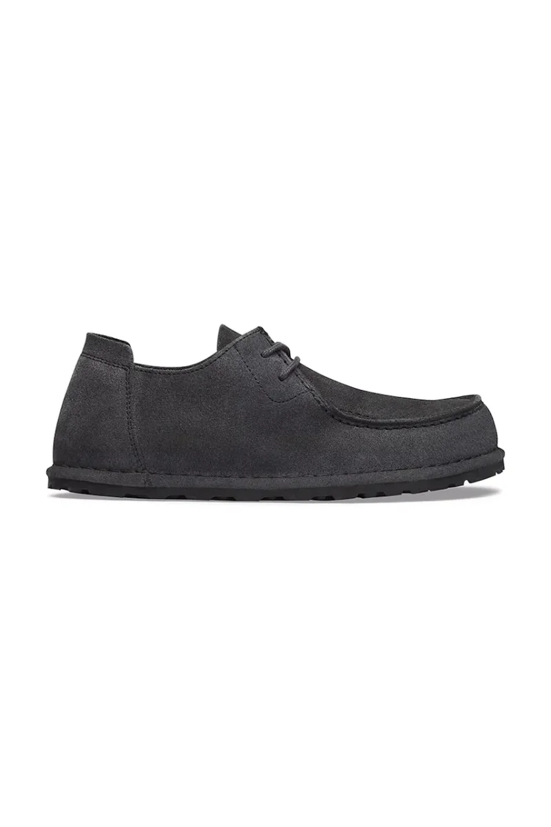 Birkenstock pantofi din piele întoarsă Utti Lace Suede Leather