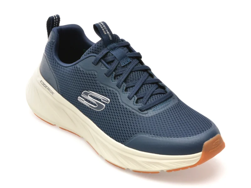 Pantofi sport SKECHERS bleumarin, EDGERIDE, din material textil