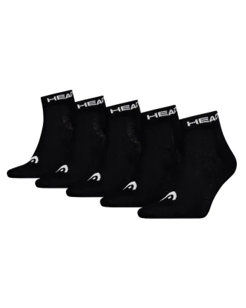 Set de sosete scurte unisex - 5 perechi, Negru