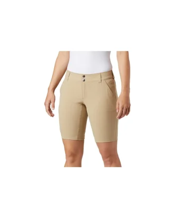 Pantaloni scurti de femei,  Saturday Trail Long Short 15798, Bej