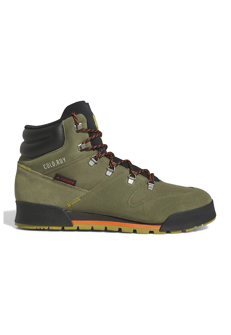 Pantofi cu finisaj impermeabil pentru drumetii Terrex Snowpitch, Negru stins/Kaki
