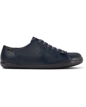 Pantofi din piele Peu Cami, Bleumarin