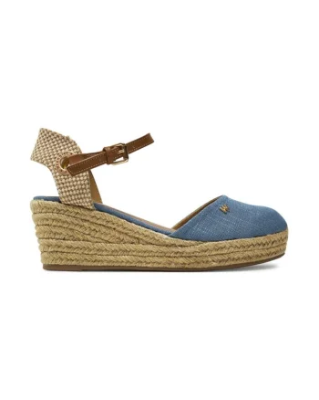 Espadrile dama,  304161, Piele ecologica,, Albastru