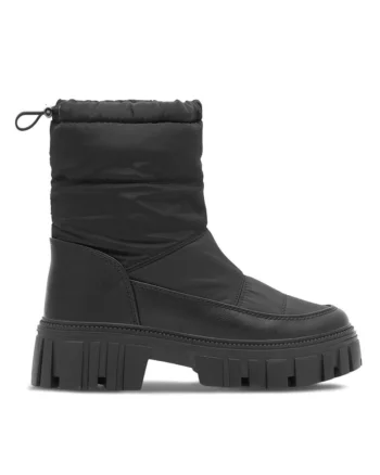 Botine dama,  590558810234237, Piele ecologica, Negru
