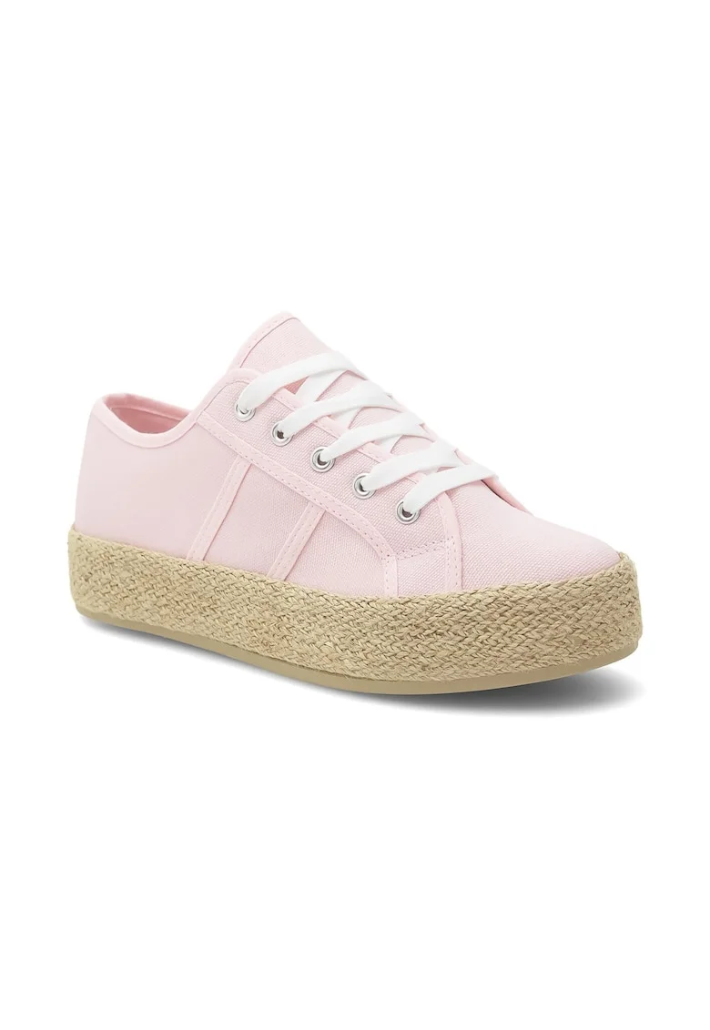 Espadrile dama,  438816, Textil, Roz
