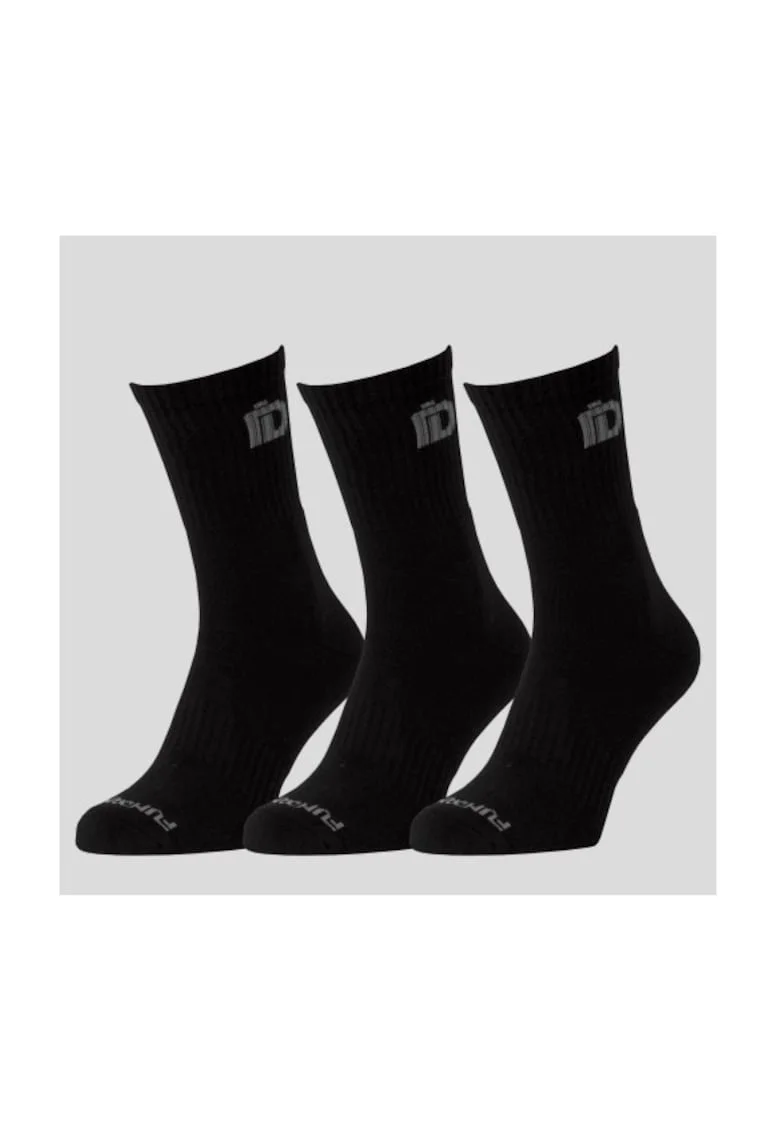 Sosete  Basic 3 Pack Socks, Negru, Unisex, Negru