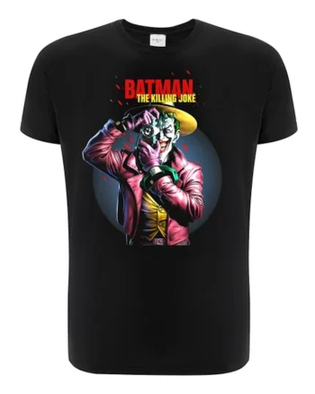 Tricou Barbati Batman The killing Joker, Negru