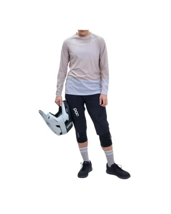 Tricou ciclism cu maneca lunga uni si decolteu la baza gatului,