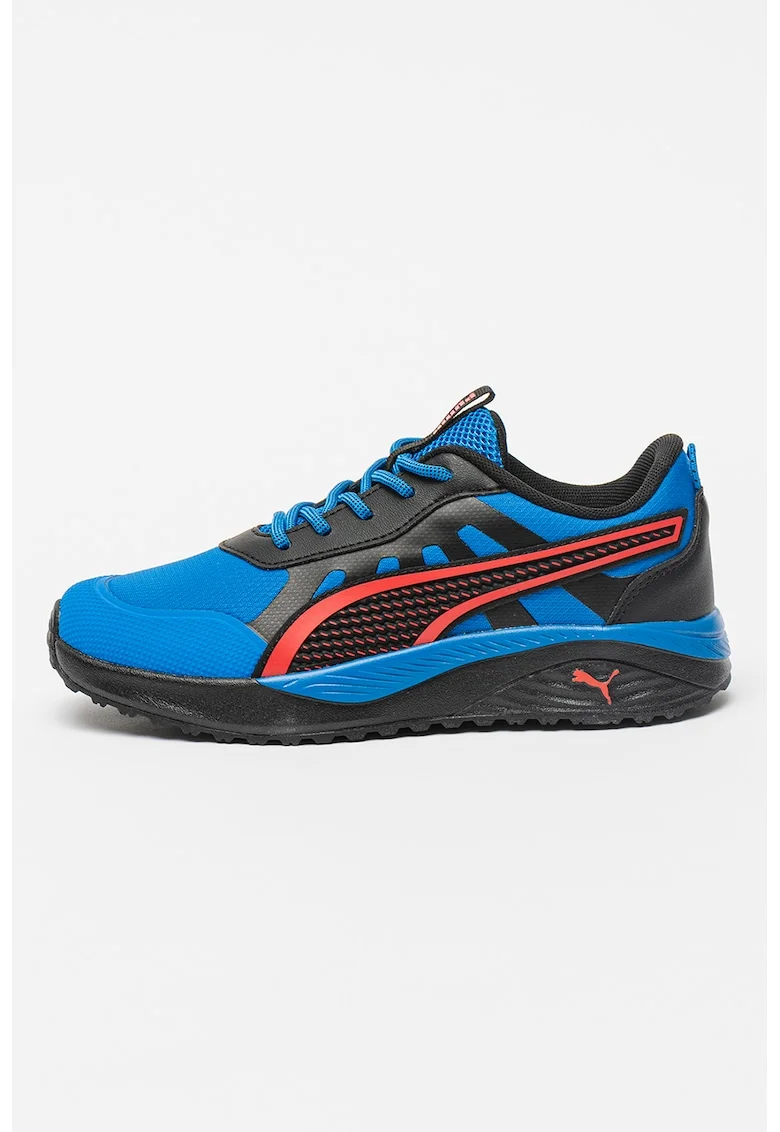 Pantofi sport cu detalii contrastante Excursion, Negru/Albastru royal