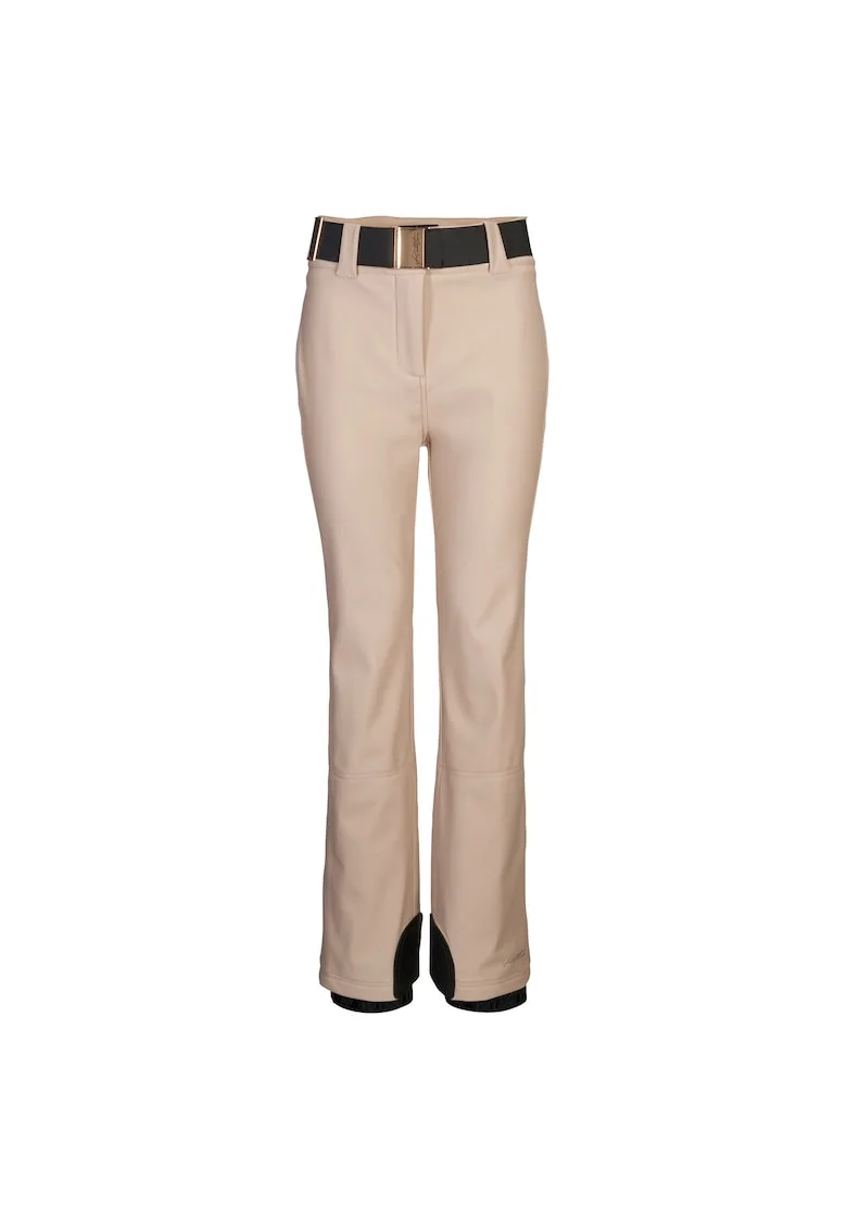 Pantaloni KSW 119 WMN SKI SFTSHLL PNTS, Bej nisip