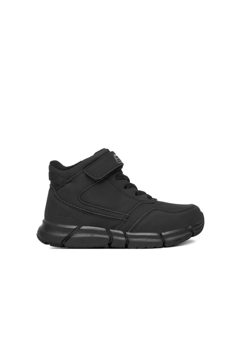 Ghete sport baieti,  textil, negru