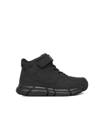 Ghete sport baieti,  textil, negru