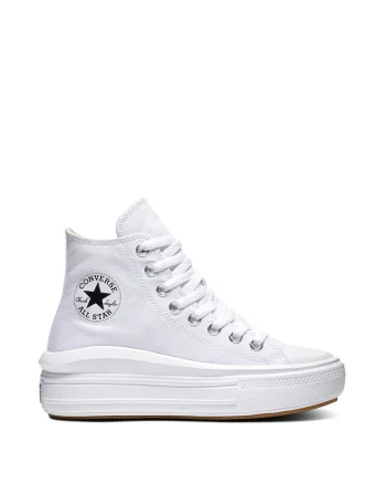 Tenisi  Chuck Taylor All Star Move Hi, Alb
