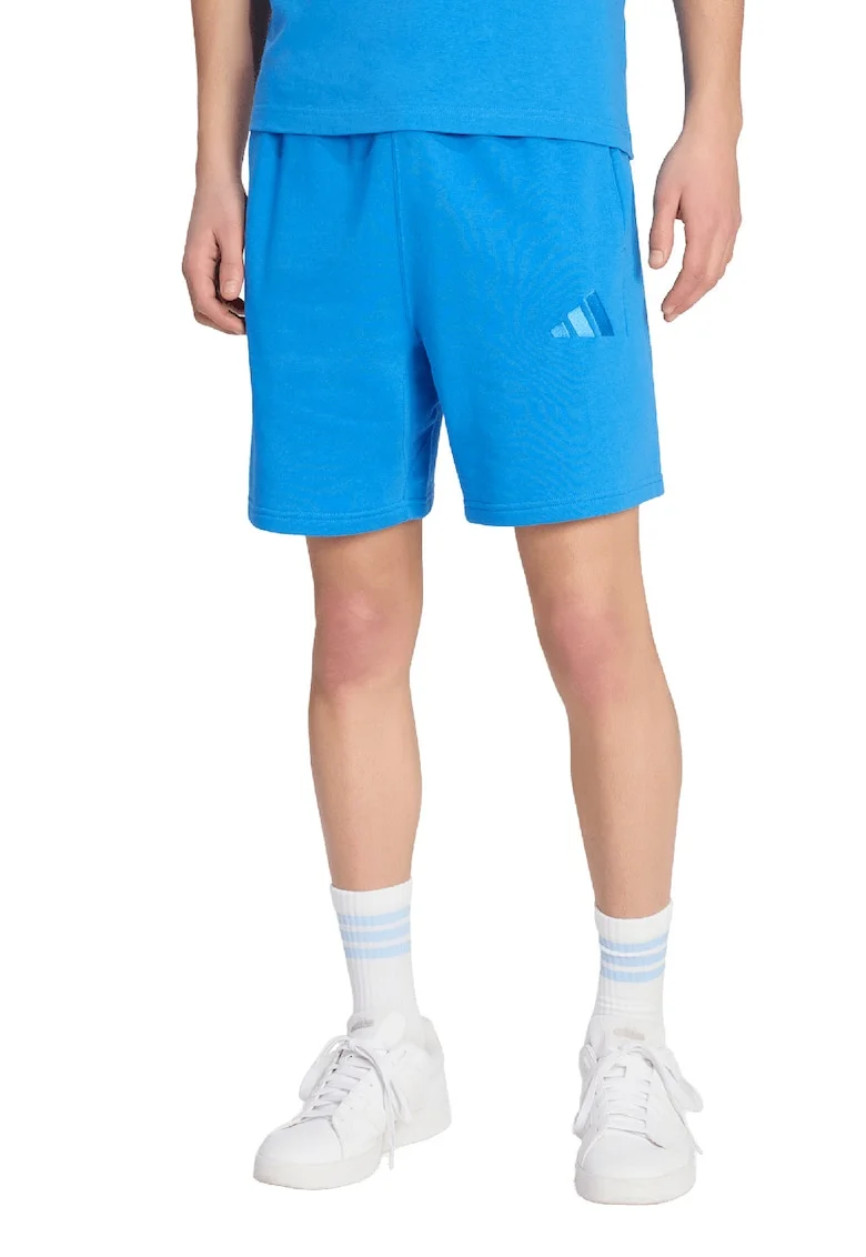 Pantaloni scurti regular-fit din bumbac, Albastru royal