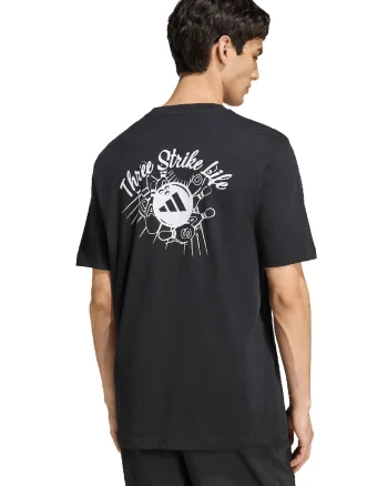 Tricou cu imprimeu logo, Negru