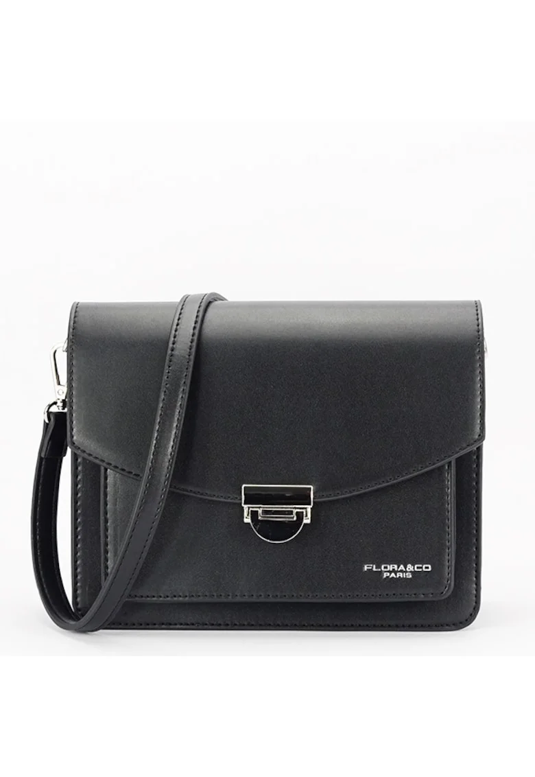 Geanta medie  F8529 14, Negru, 18x22x9