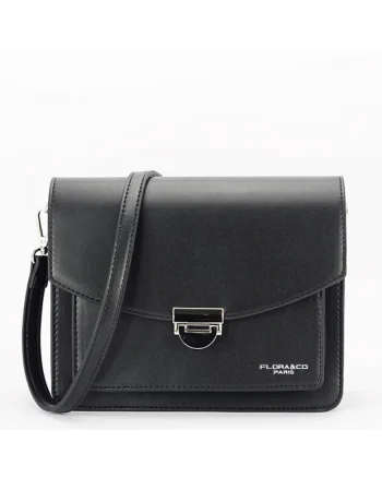 Geanta medie  F8529 14, Negru, 18x22x9
