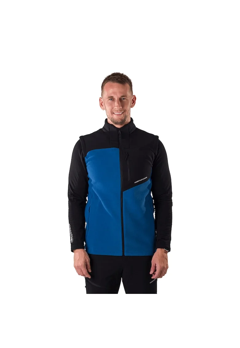 Vesta din fleece pentru barbati LUCIUS, Bleumarin inchis