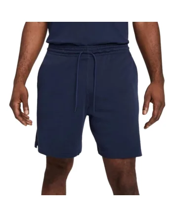 Pantaloni sport barbati  CLUB KNIT SHORT albastru, poliester, marime