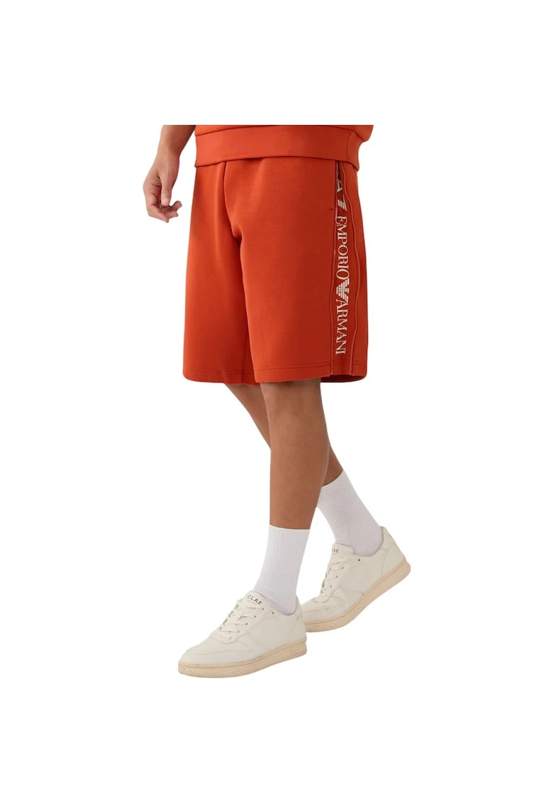 Short  EA7 M Tape Premium Bermuda 42523, Rosu
