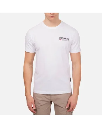 Tricou barbati  S-KASBA NP0A4HQQ-002 Alb Bumbac, Alb