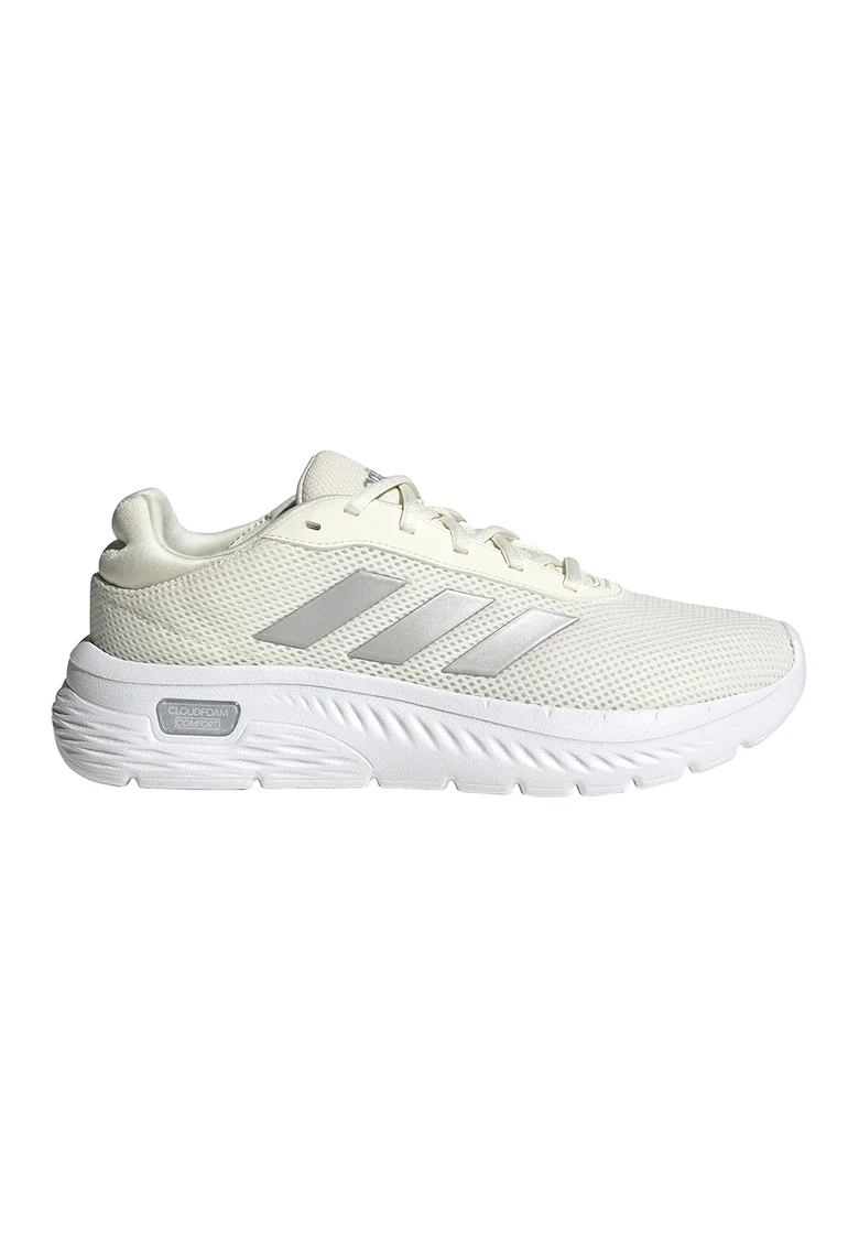 Pantofi sport de plasa Cloudfoam, Crem/Argintiu