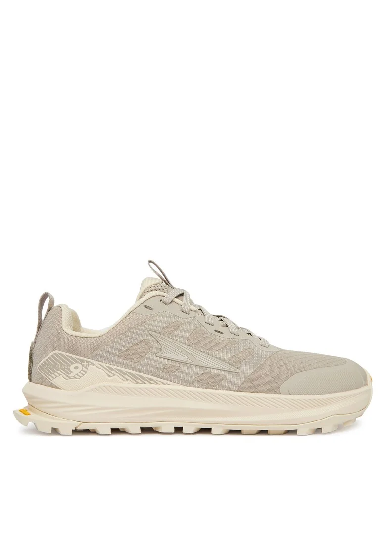 Pantofi sport  alergare, material textil, Bej