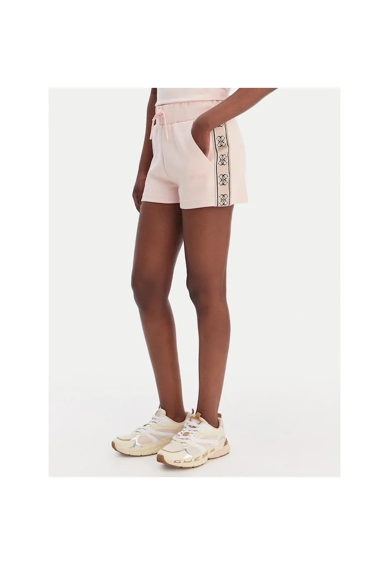 Pantaloni sport dama,  roz, bumbac si poliester