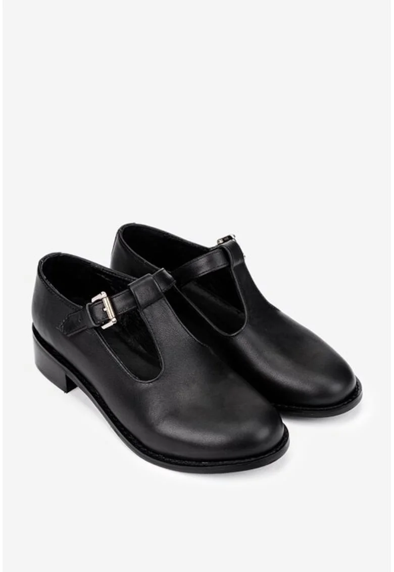 Pantofi dama negri cu bareta, Negru