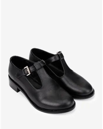 Pantofi dama negri cu bareta, Negru