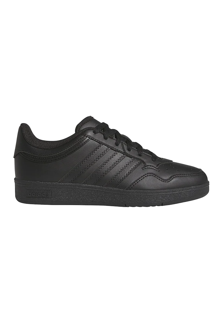 Pantofi sport de piele ecologica Hoops 4.0, Negru