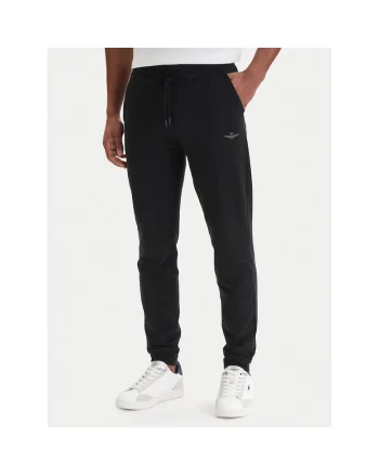 Pantaloni sport barbati,  bumbac, negru