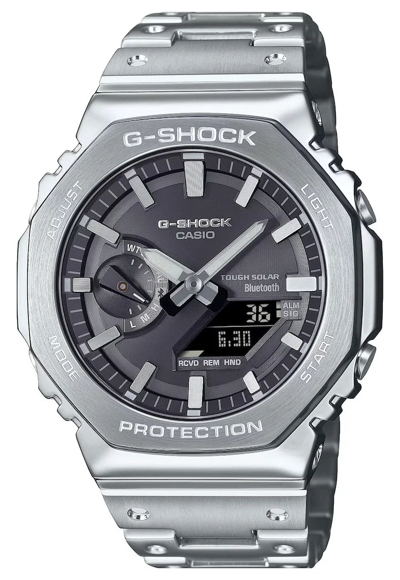Ceas barbatesc  GM-B2100SD-1AER Quartz Argintiu