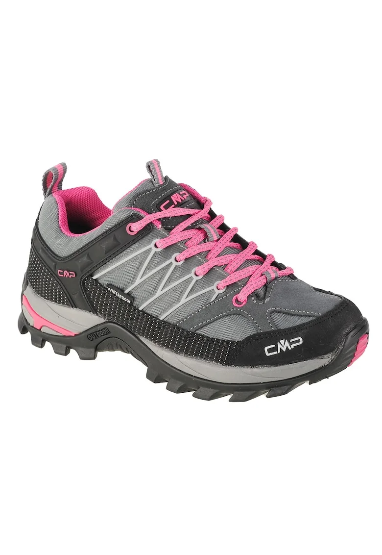 Ghete pentru trekking de dama,  Rigel Low Wmn 354456, Gri/Roz