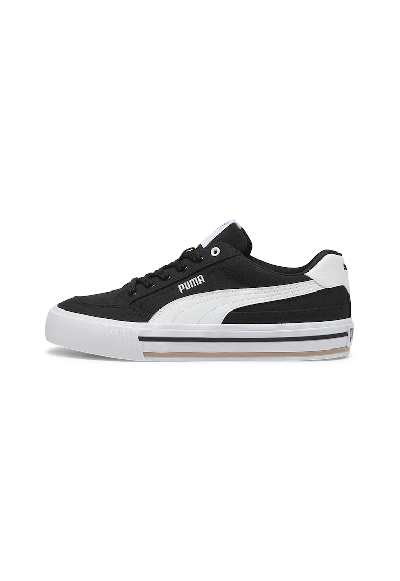 Tenisi canvas Classic Vulcanised, Negru/Alb optic