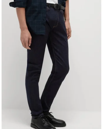 Blugi elastici slim-fit, Albastru ultramarin