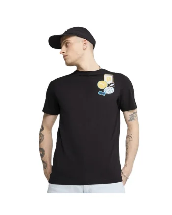 Tricou  pentru Barbati, graphics icon tee, 684829-01, XS INTL, Negru