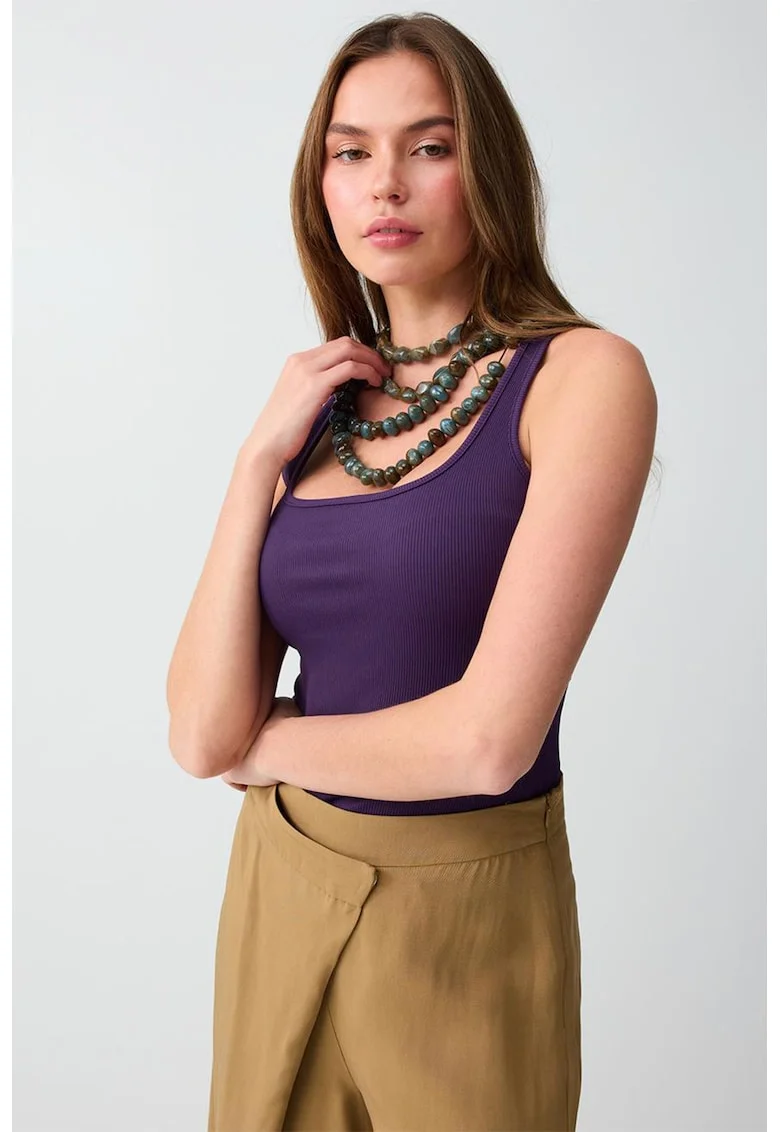 Top striat slim fit