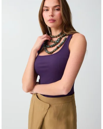 Top striat slim fit