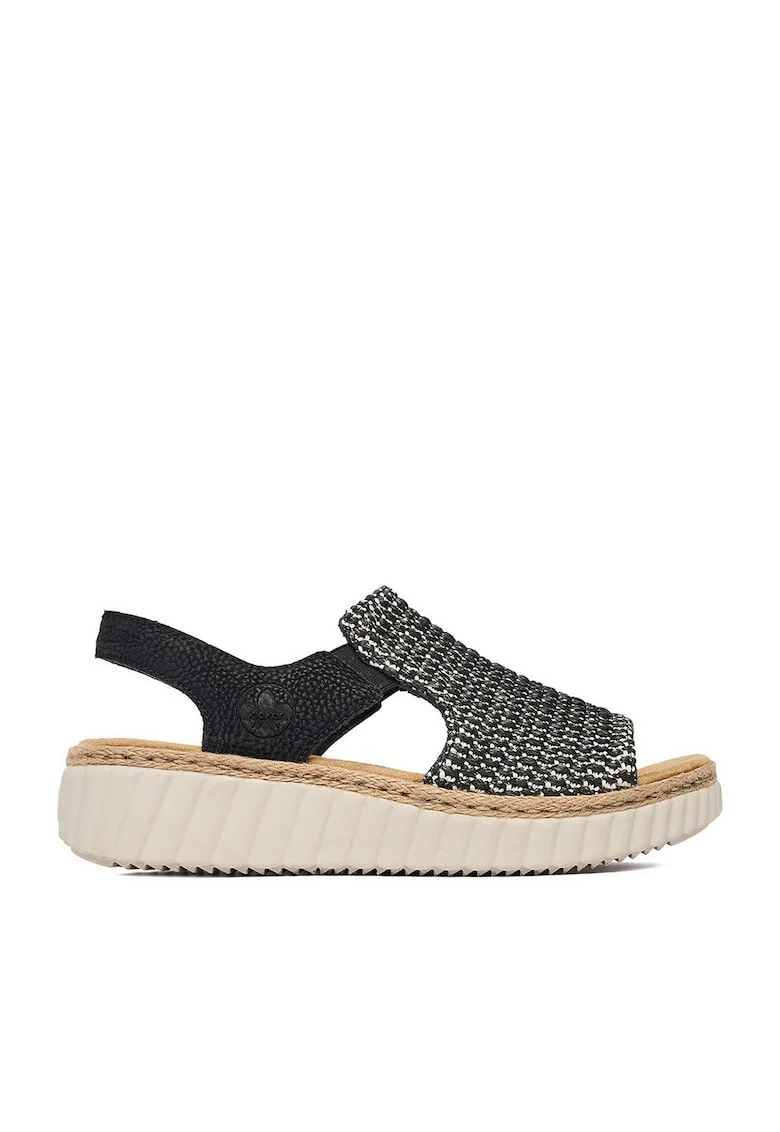 Sandale dama  confortabile, Negru